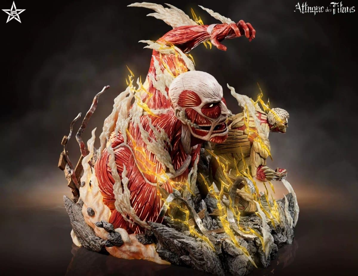 Craftsman Studio - Armored Titan X Colossal Titan Attack on Titan 4