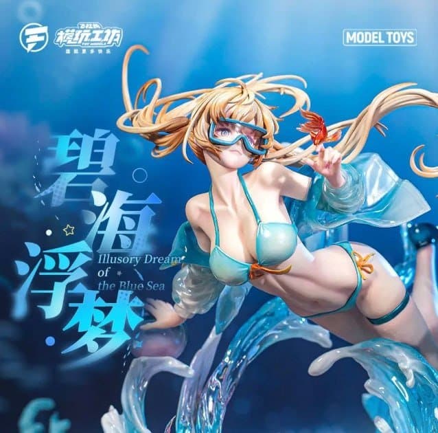 President Fei Collectibles - Lanxi: Illusory Dream of the Blue Sea 1/6 Scale Figure 4