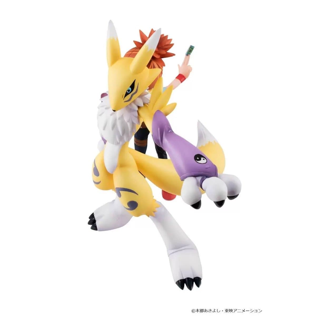 G.E.M. Series Digimon Tamers Renamon & Rika Nonaka Complete Figure 5