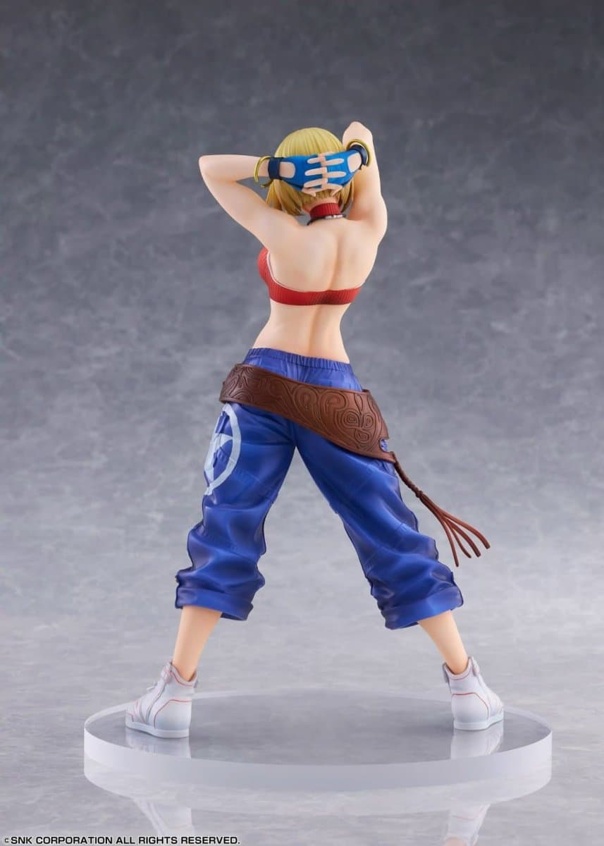 The King of Fighters XV - Blue Mary - Fighting Girls Collection - Golden Head - 1/7 3