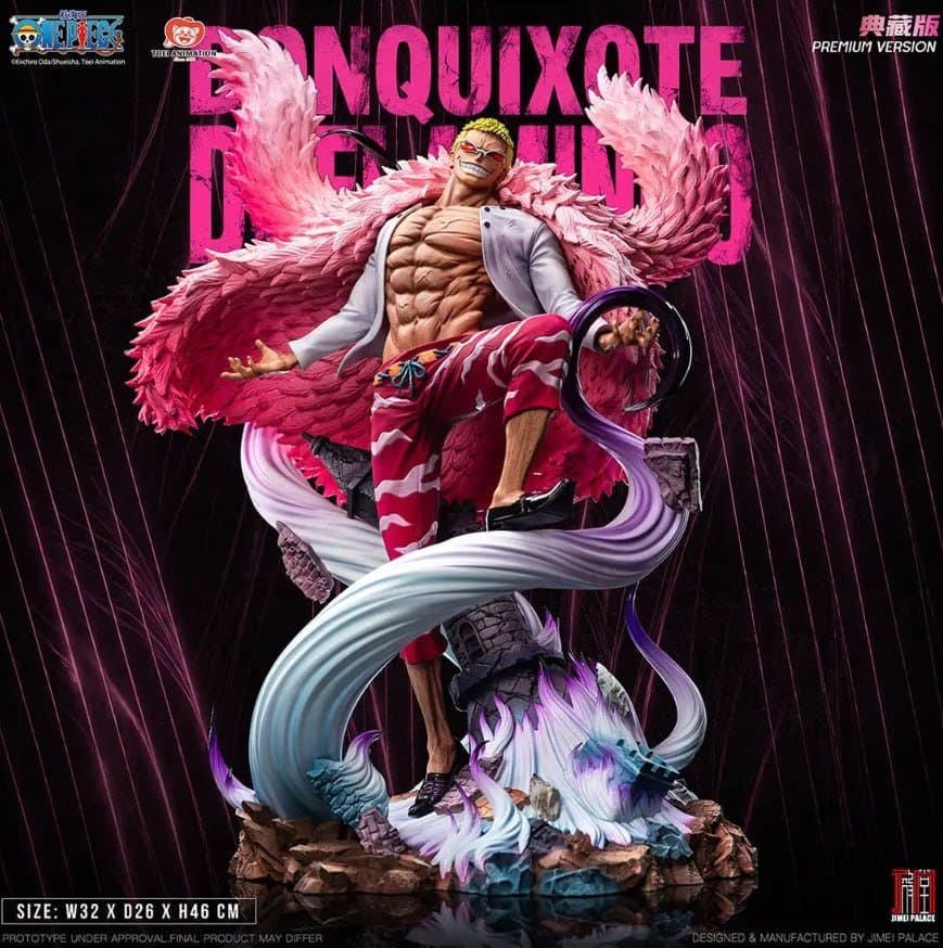 JIMEI PALACE Studio - Legendary Seven Warlords of the Sea Series DONQUIXOTE DOFLAMINGO 1/6 Collectible Statue 2
