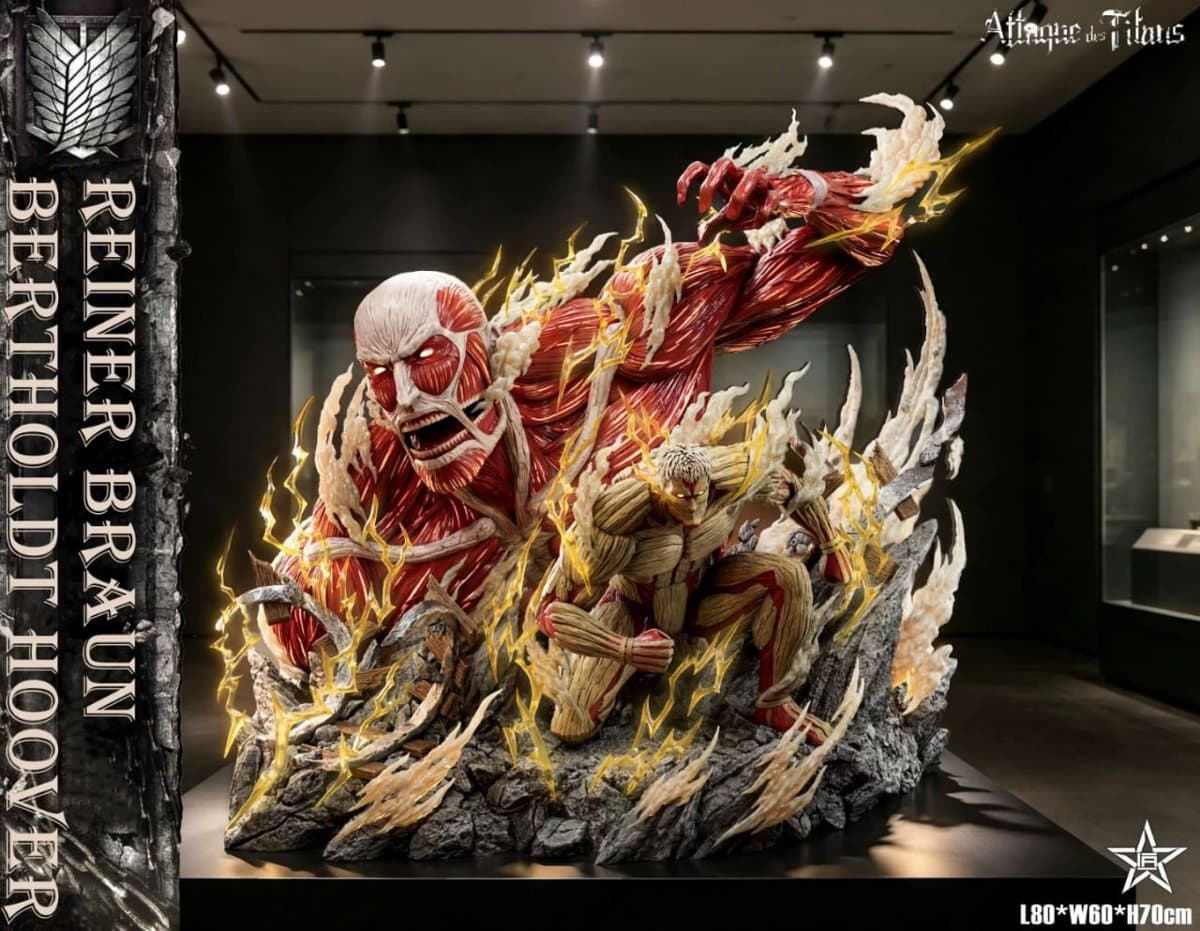 Craftsman Studio - Armored Titan X Colossal Titan Attack on Titan 2