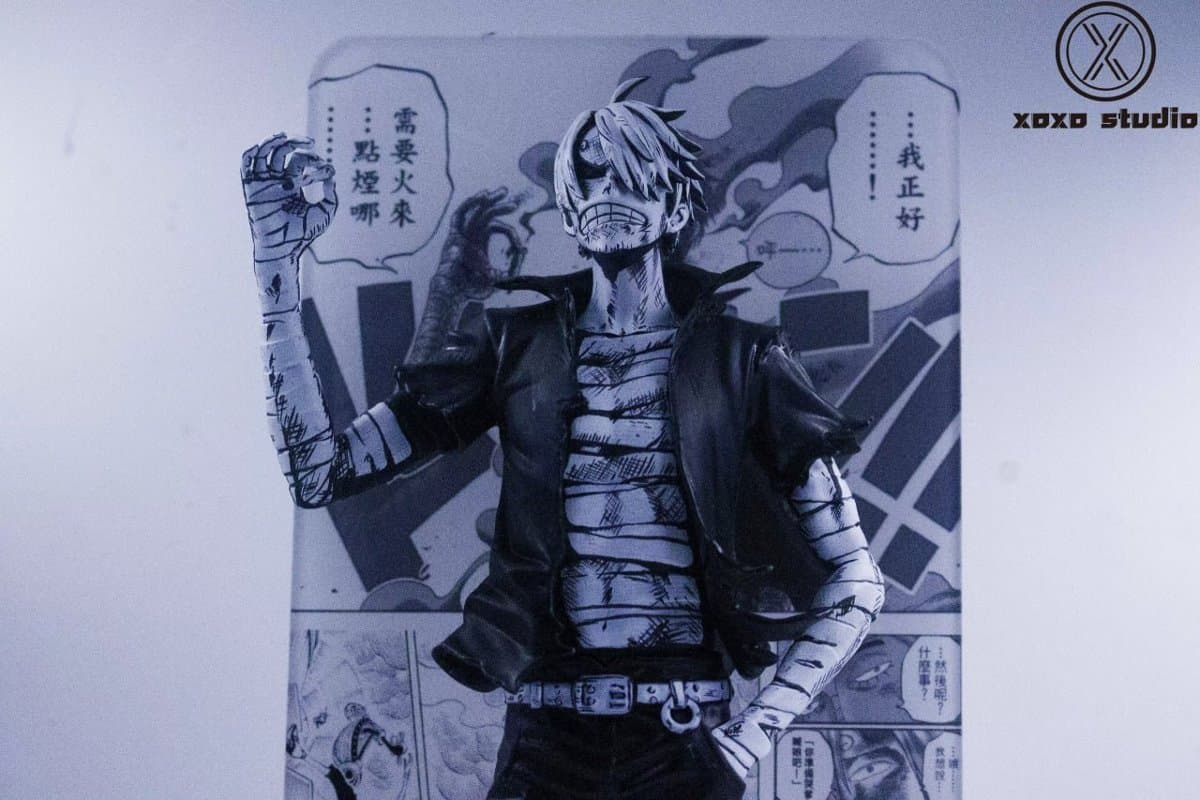 XOXO Studio - Sanji Black X White Manga Color One Piece 2