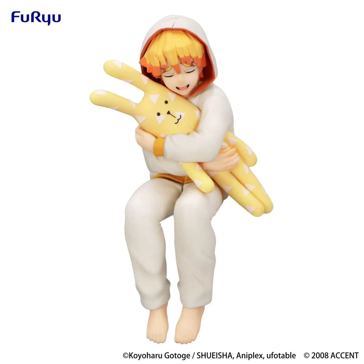 Demon Slayer Noodle Stopper Figure x Craftholic Round 1 Exclusive - Zenitsu Agatsuma 1