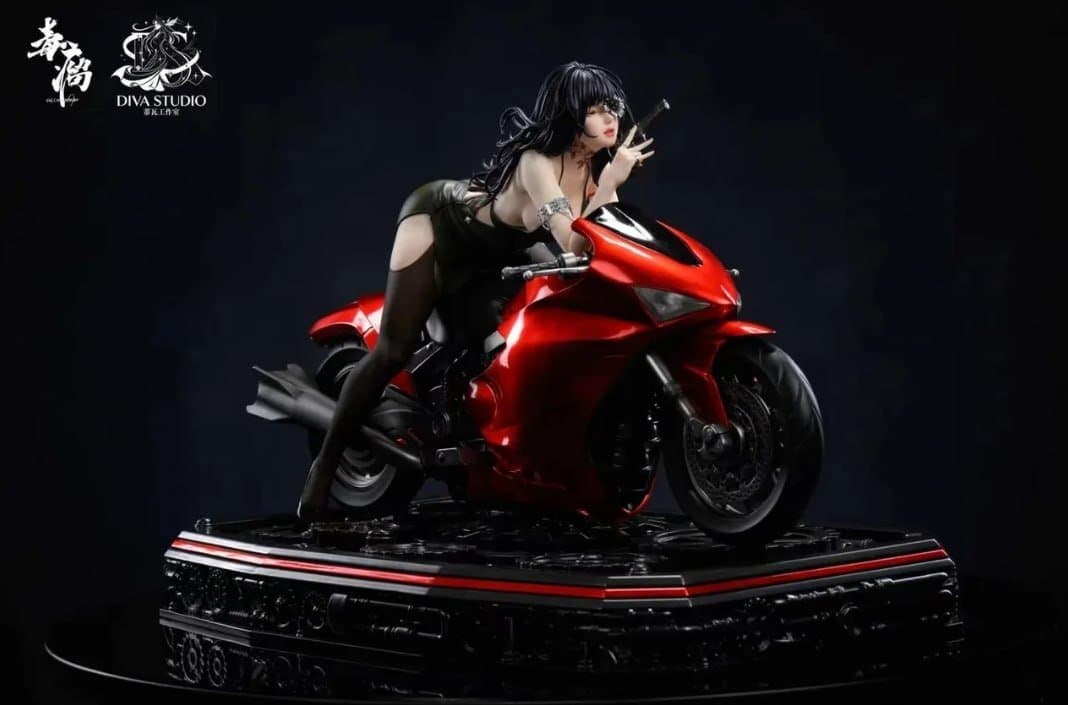 Original Character Spider Lily Motorcycle DIVA Studio 5
