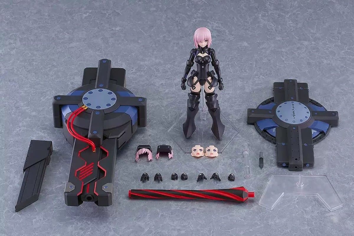 PLAMATEA Shielder/Mash Kyrielight (Ortinax) Black Barrel Edition Plastic Model 5