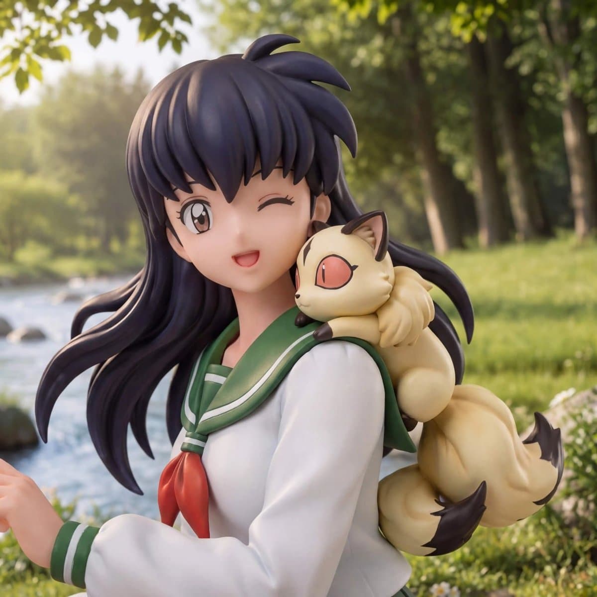 Inuyasha Kagome Higurashi 1/6 Scale - LS Studio 4