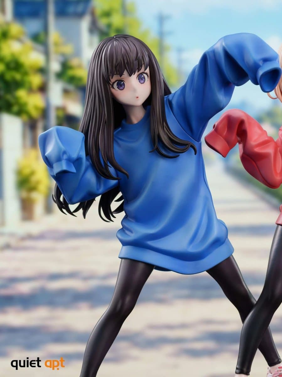 QuietArt Studio - Chisato Nishikigi X Takina Inoue Daily Outfit Version Lycoris Recoil 3