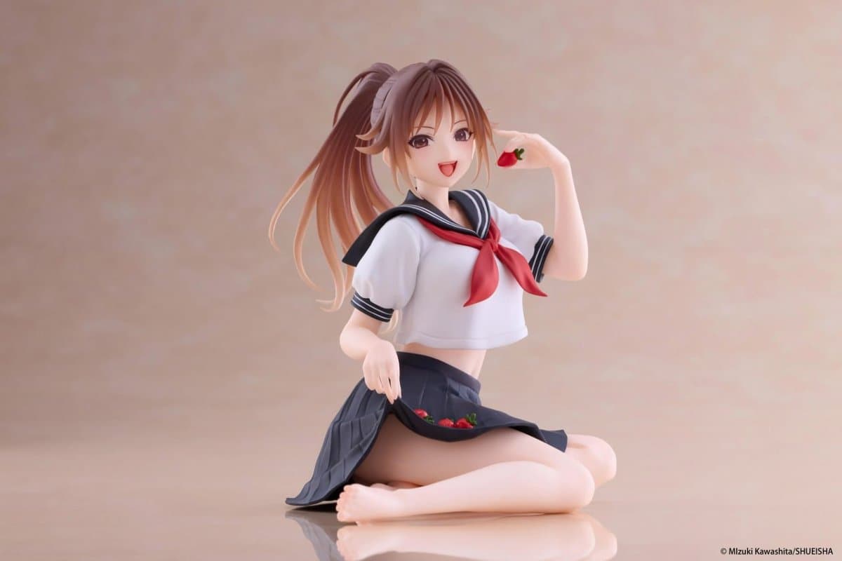 Strawberry 100% Desktop Cute Satsuki Kitaoji (School Uniform Ver.) Figure 3