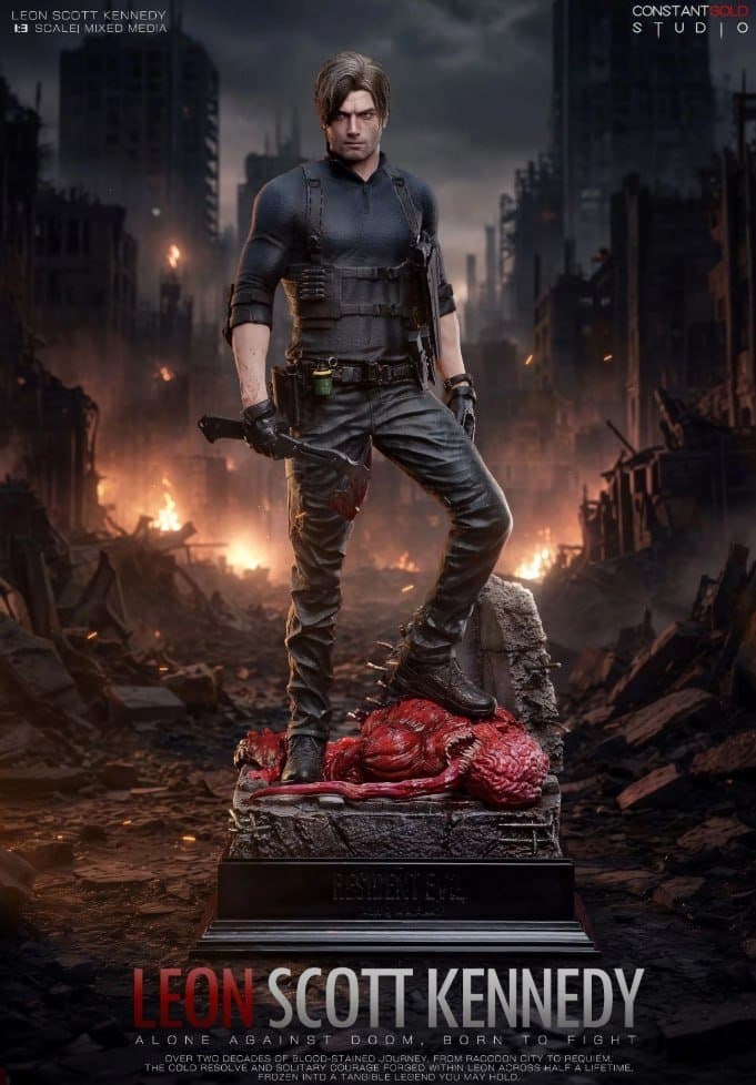 Constant Gold Studio - Leon Scott Kennedy Resident Evil 1