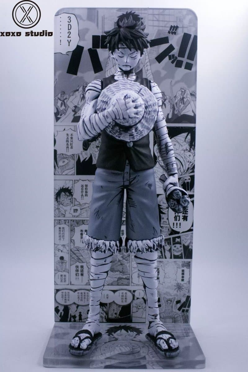 XOXO Studio - Monkey D. Luffy Black X White Manga Color One Piece