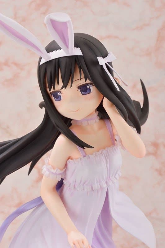 B-STYLE Movie Puella Magi Madoka Magica [New] The Rebellion Story Homura Akemi Rabbit Ears Ver. 1/4 Complete Figure 5