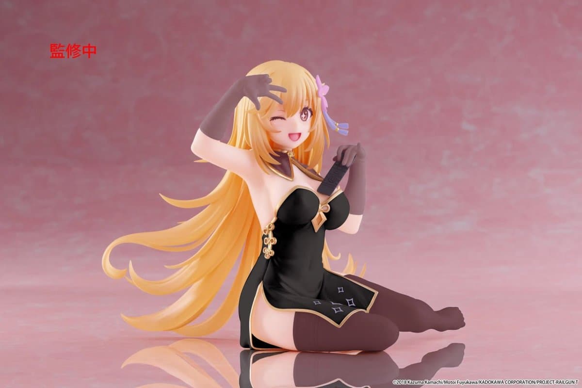 A Certain Scientific Railgun T Desktop Cute Misaki Shokuho (Chinese Dress Ver.) Figure 2