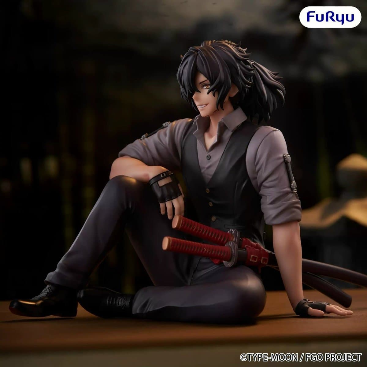 Fate/Grand Order Assassin Izou Okada (Awesome Dapper Suit) Noodle Stopper Figure 1