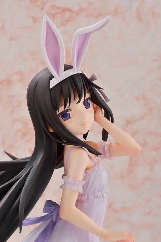 B-STYLE Movie Puella Magi Madoka Magica [New] The Rebellion Story Homura Akemi Rabbit Ears Ver. 1/4 Complete Figure 4