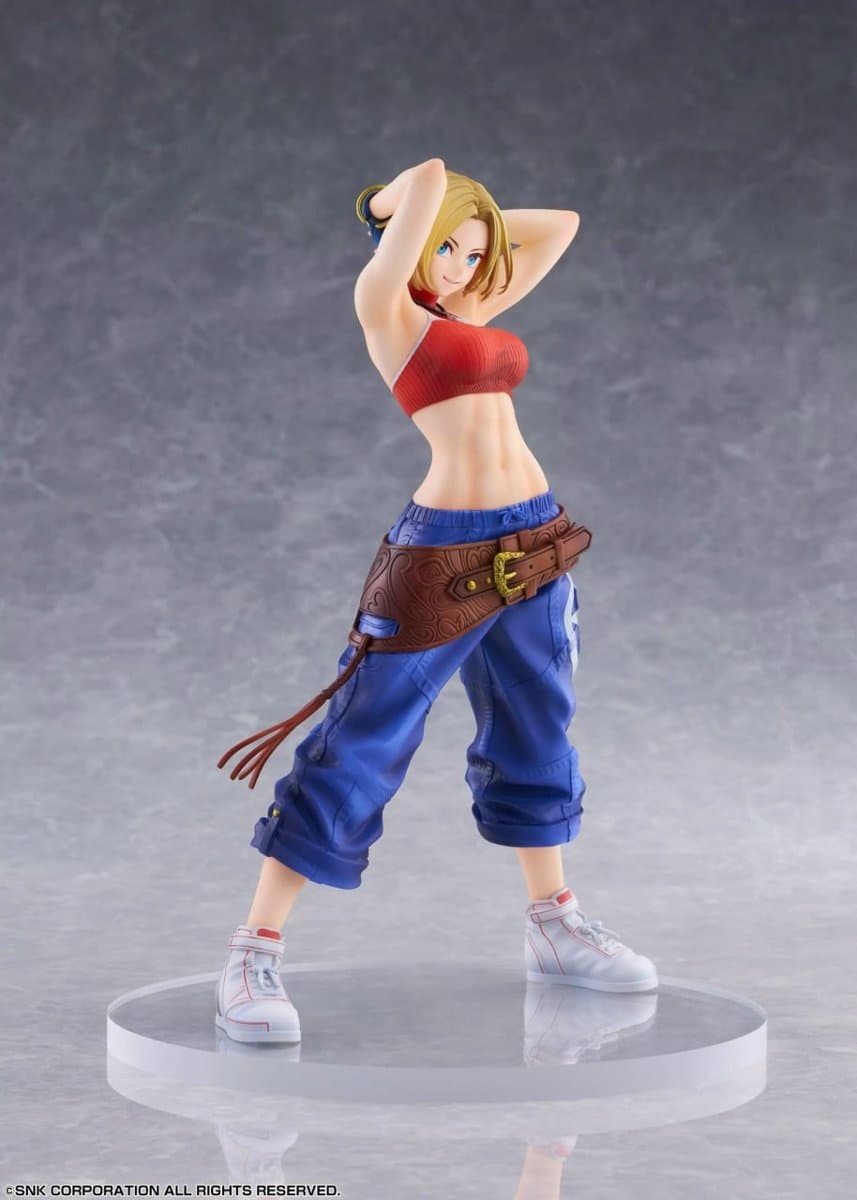 The King of Fighters XV - Blue Mary - Fighting Girls Collection - Golden Head - 1/7 4