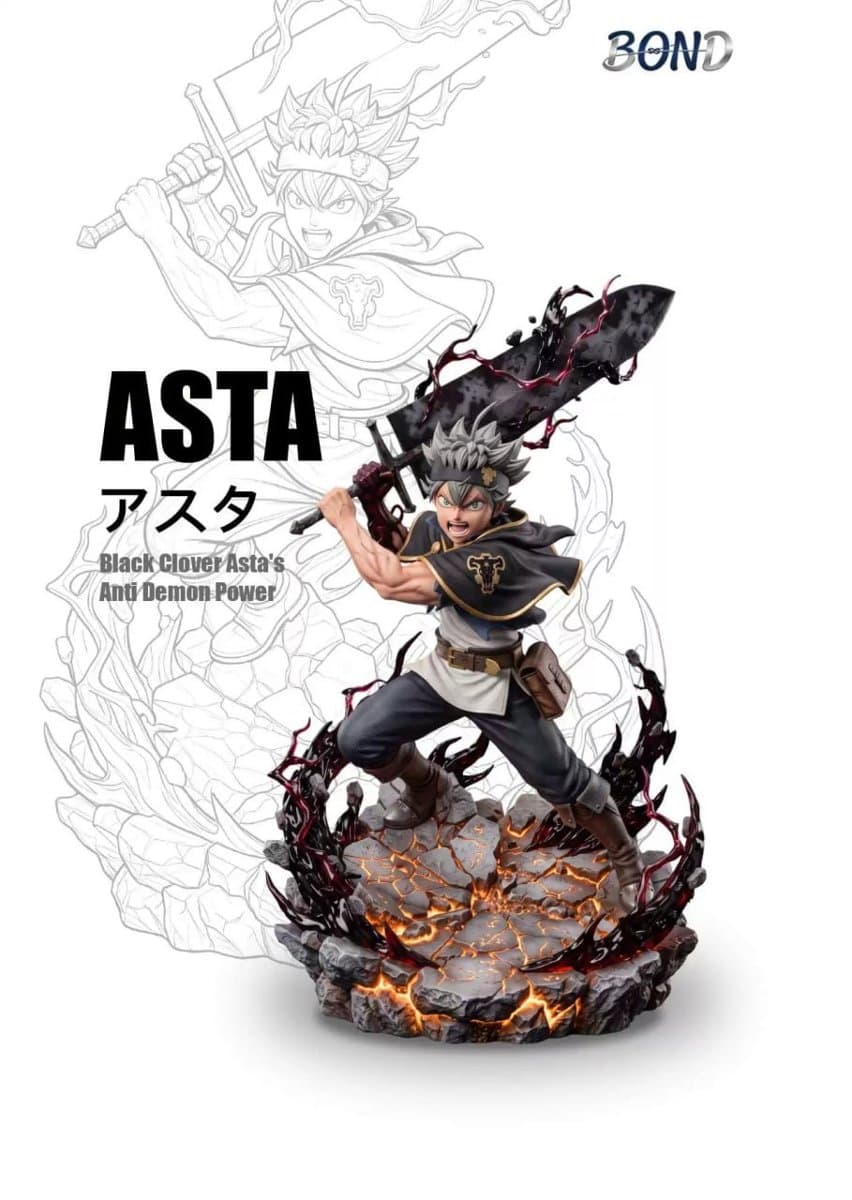 Black Clover Asta Bond Studio