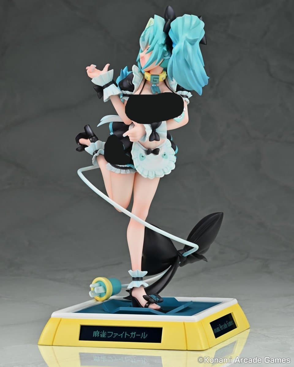 MEDICOS-E - Mahjong Fight Girl G-14 Iyo Roshante Maid Summer Ver. 1/7 Scale Figure 4