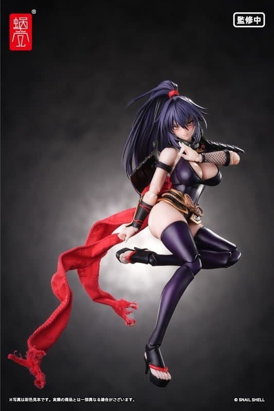RPGEX-10 Kunoichi Reppuu 1/12 Complete Model Action Figure 4