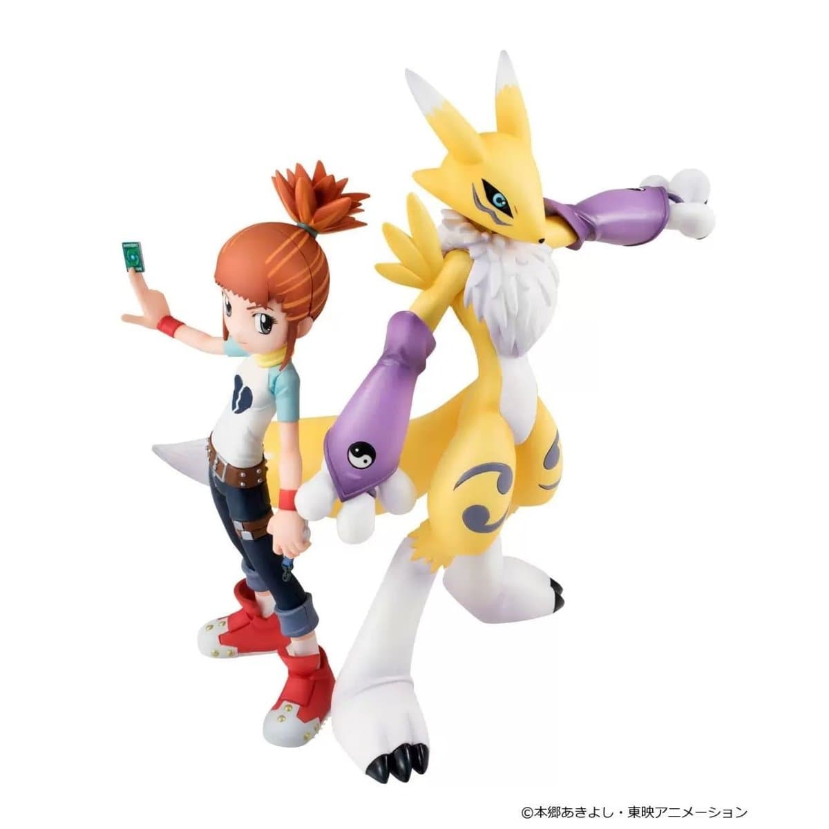 G.E.M. Series Digimon Tamers Renamon & Rika Nonaka Complete Figure 2