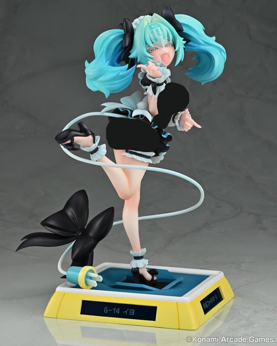 MEDICOS-E - Mahjong Fight Girl G-14 Iyo Roshante Maid Summer Ver. 1/7 Scale Figure 1