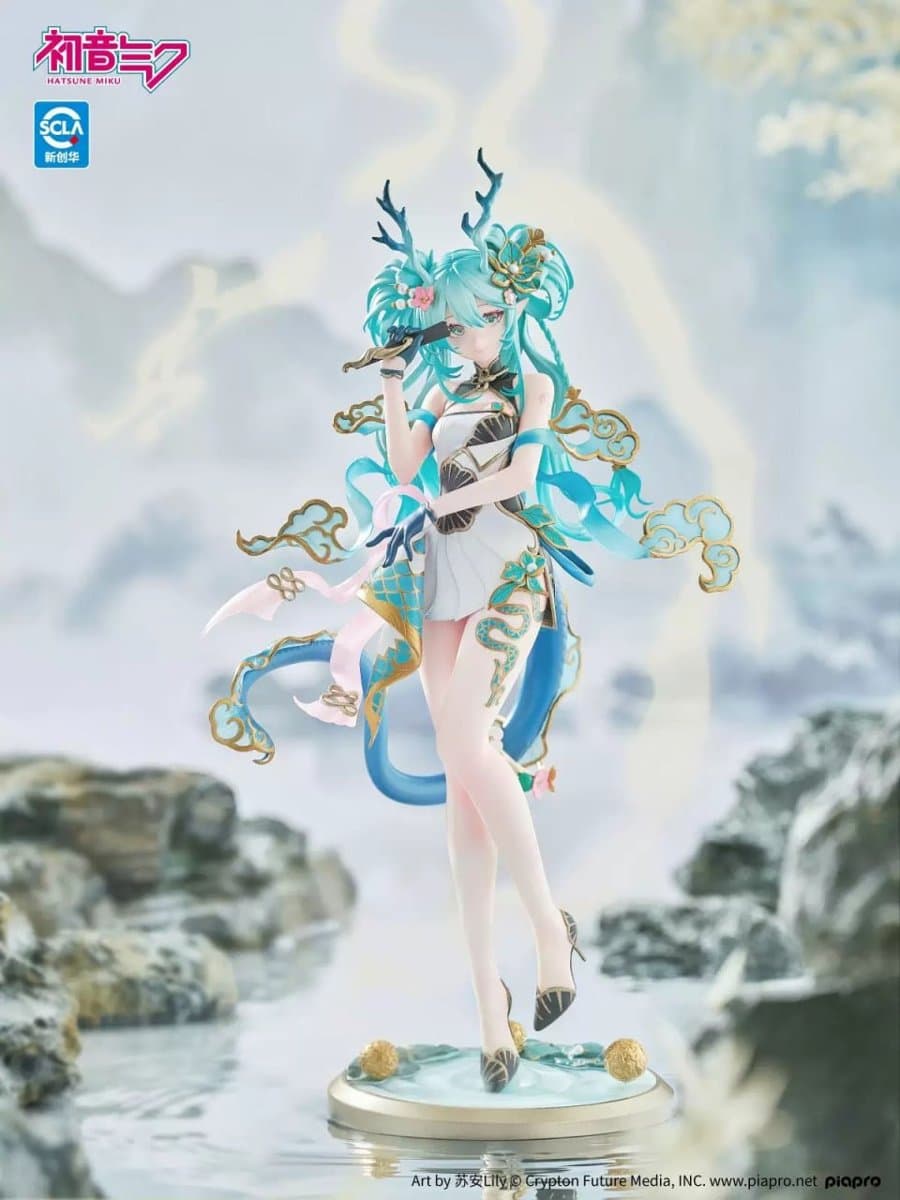 Hatsune Miku Azure Dragon Ver. 1/7 Complete Figure 1