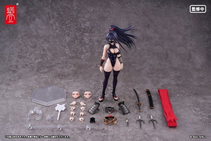 RPGEX-10 Kunoichi Reppuu 1/12 Complete Model Action Figure 5