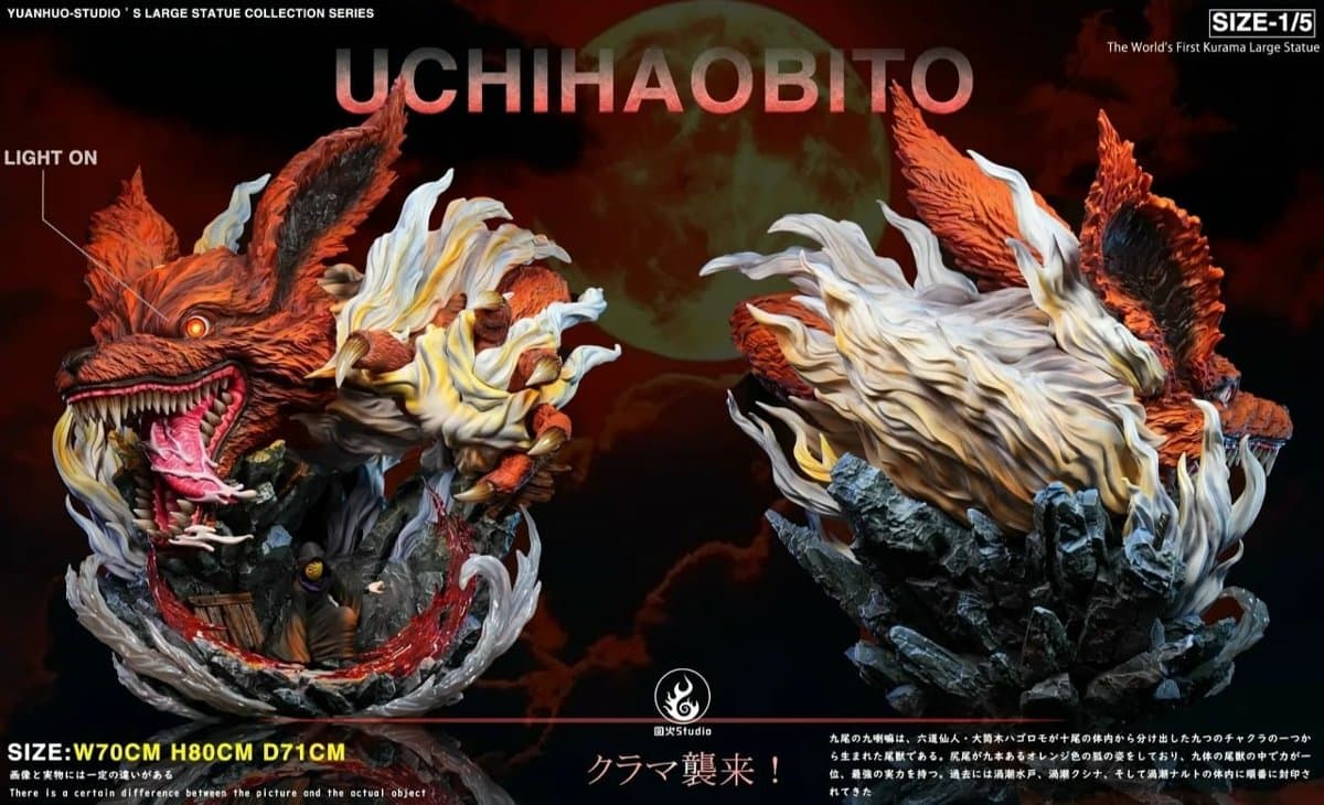Naruto Shippuden Kyubi & Uchiha Obito Yuan Huo Studio 2