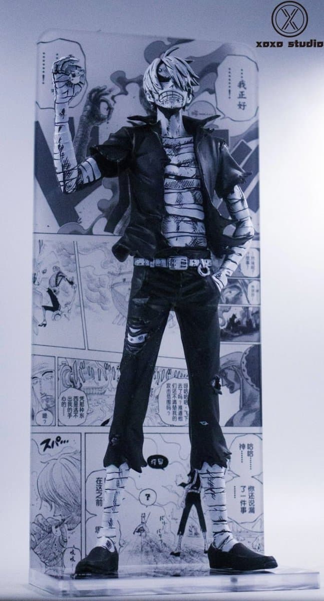 XOXO Studio - Sanji Black X White Manga Color One Piece