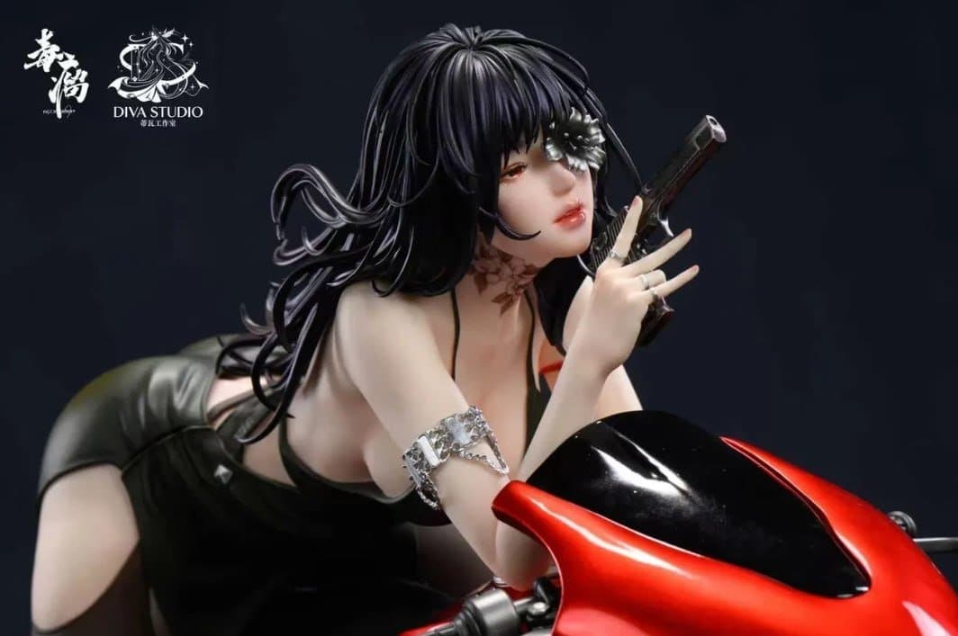 Original Character Spider Lily Motorcycle DIVA Studio 4