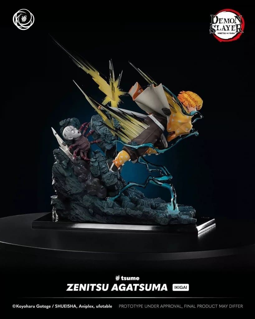 Demon Slayer: Kimetsu no Yaiba Ikigai Zenitsu Agatsuma 1/6 Scale Limited Editon Statue 4