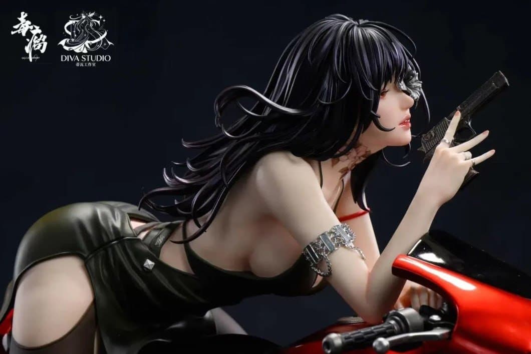 Original Character Spider Lily Motorcycle DIVA Studio 3