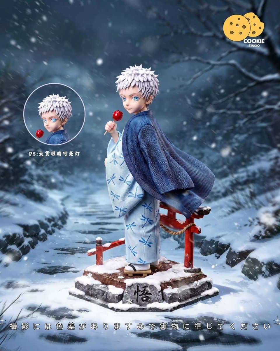 Cookie Studio - Satoru Gojo Childhood Snow Scene Jujutsu Kaisen