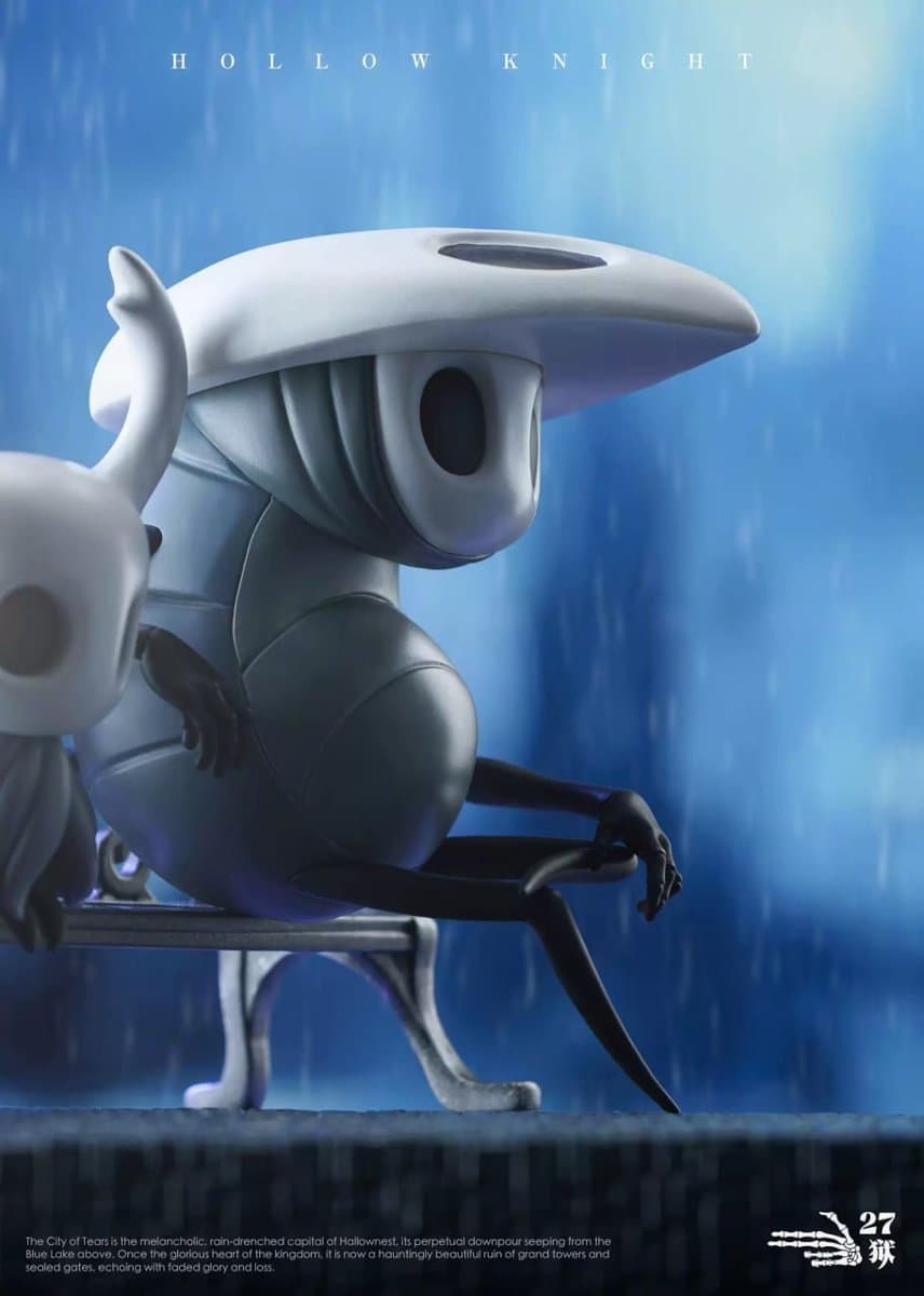 27abyss Studio - The Knight X Quirrel Quiet rain Hollow Knight 4
