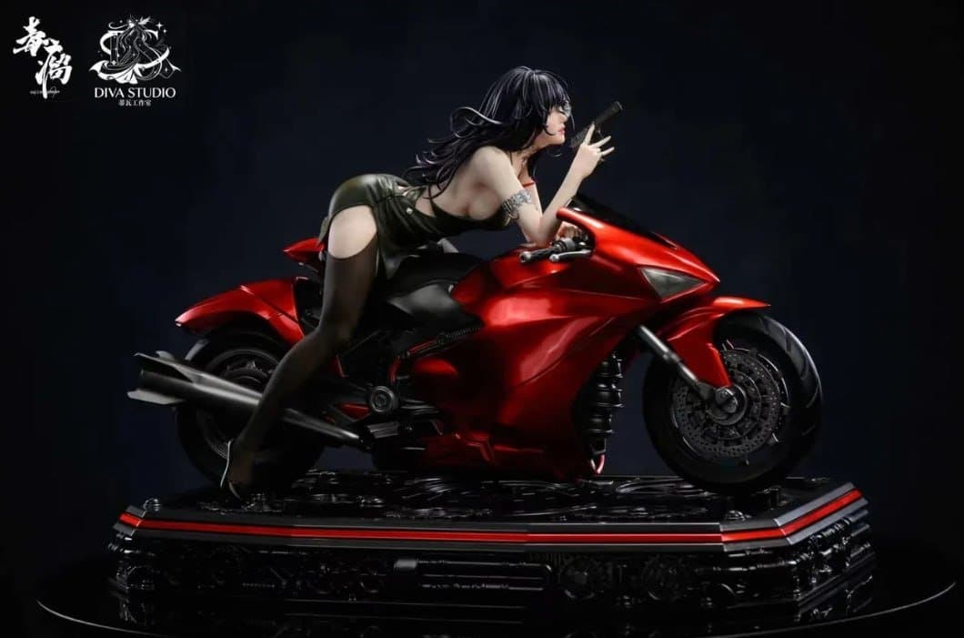 Original Character Spider Lily Motorcycle DIVA Studio 2