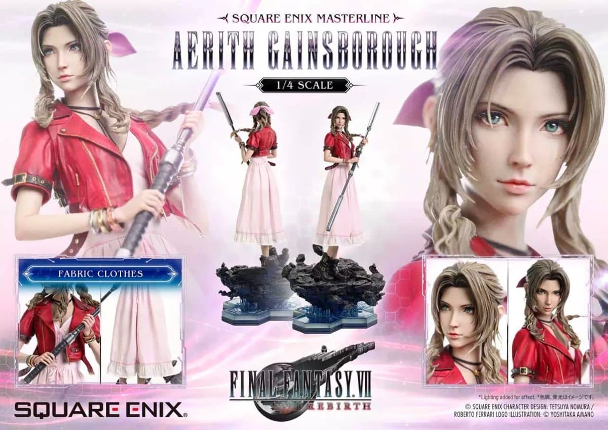 Final Fantasy VII Rebirth Aerith Gainsborough Prime 1 Studio x Square Enix 1