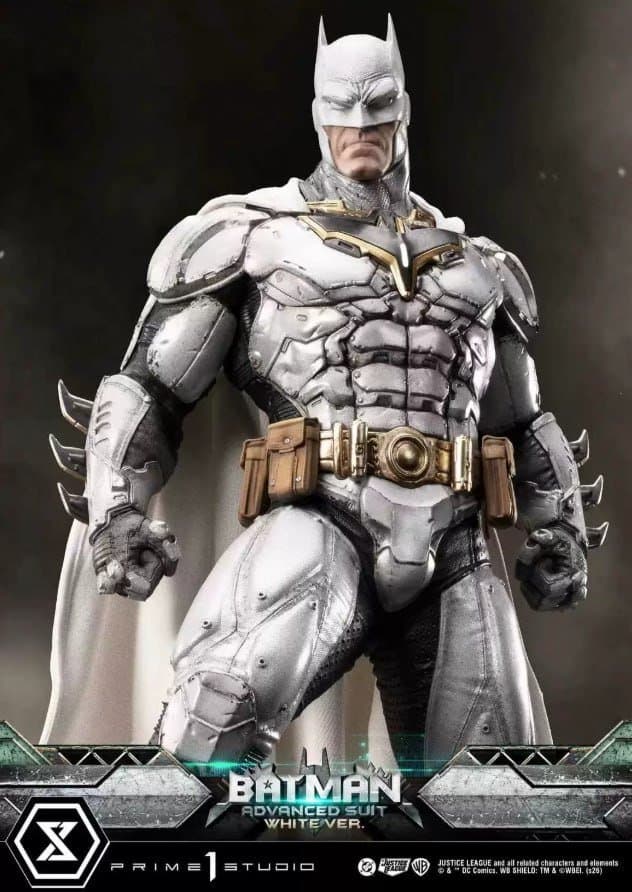 DC Batman Advanced Suit White Ver. Josh Nizzi Prime 1 Studio 5