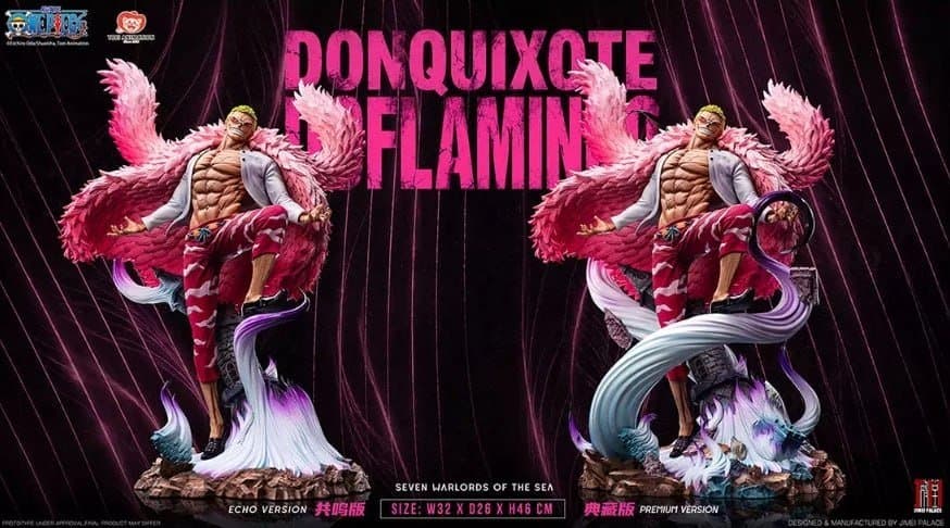 JIMEI PALACE Studio - Legendary Seven Warlords of the Sea Series DONQUIXOTE DOFLAMINGO 1/6 Collectible Statue 1