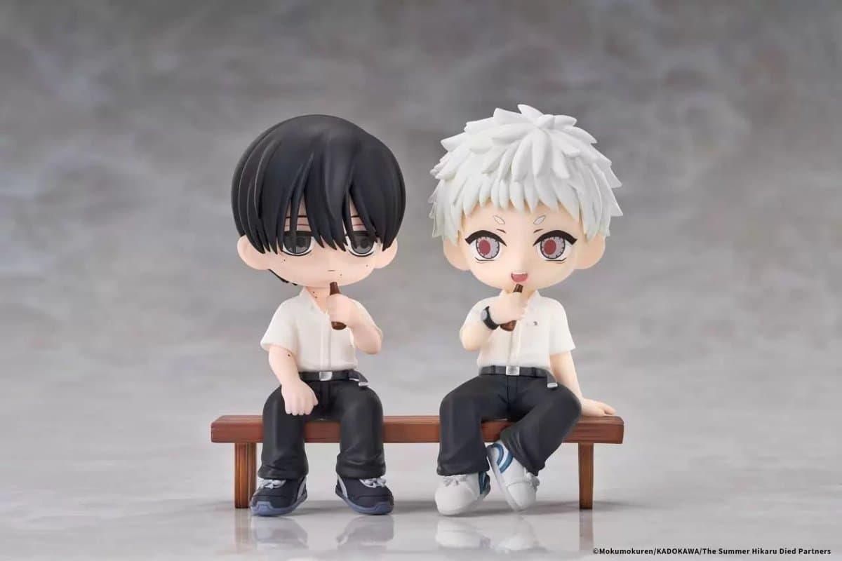 The Summer Hikaru Died Yoshiki & Hikaru Chibi Figure w/Diorama 3