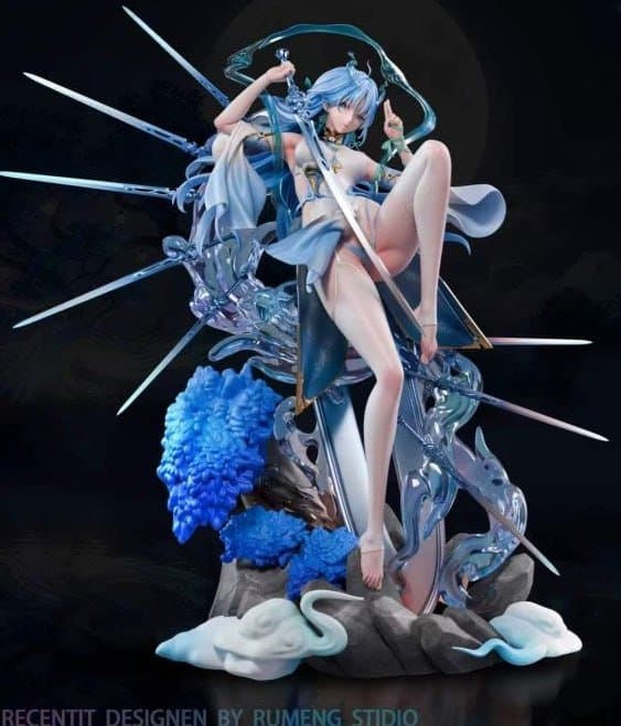Rumeng Studio - Qingxiao Wuthering Waves Statue 1