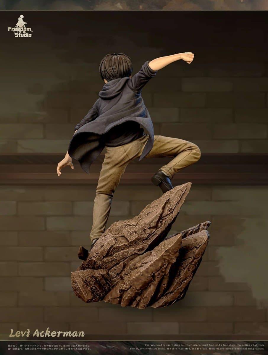 Freedom Studio - Childhood Levi Ackerman 2.0 Attack On Titan 2