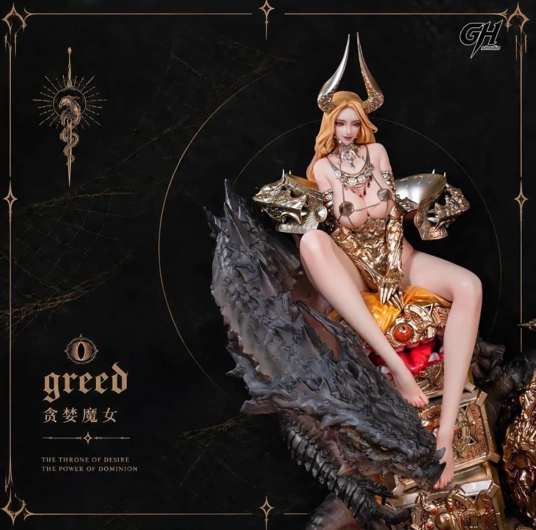 Original Character The Greedy Witch GuangHan Studio 1