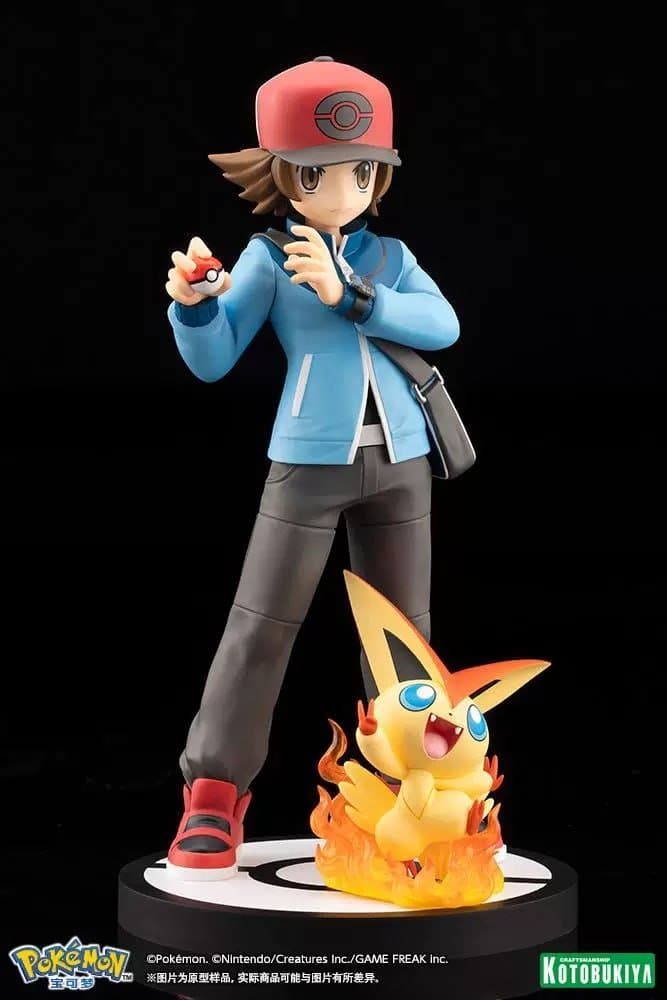 Pokemon ARTFX J - Hilbert with Victini