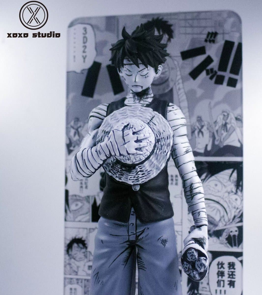 XOXO Studio - Monkey D. Luffy Black X White Manga Color One Piece 2
