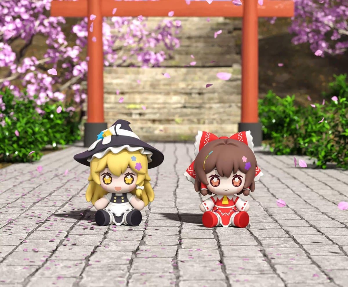 Huggy Good Smile Touhou LostWord Reimu Hakurei и Huggy Good Smile Touhou LostWord Marisa Kirisame 5