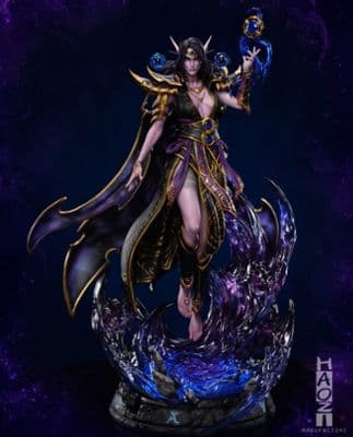 Xal'atath Statue (World of Warcraft) by HAOZI Studio миниатюра 2