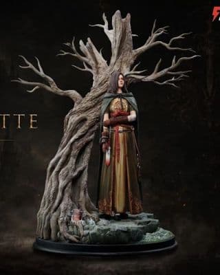 Faith Studio - Emerald Herald/Shanalotte Dark Souls Version B миниатюра 2