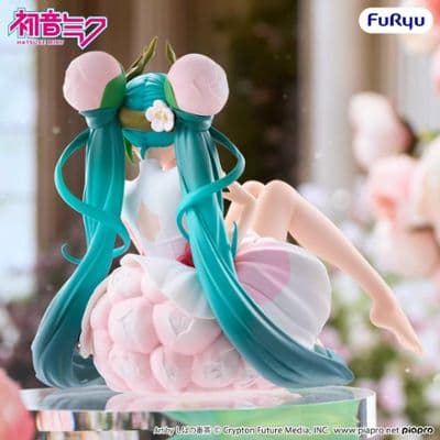 Vocaloid Hatsune Miku (Flower Fairy White Plum Blossom) Noodle Stopper Figure миниатюра 2
