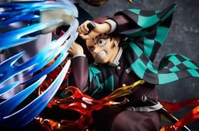 Demon Slayer: Kimetsu no Yaiba - Tanjiro Kamado & Giyu Tomioka & Akaza Figure миниатюра 5