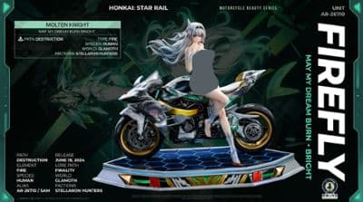 Firefly Motorcycle Ver. Honkai: Star Rail миниатюра 5